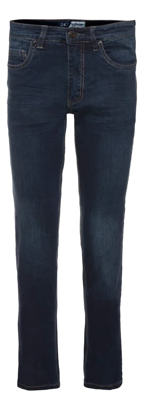 247 Jeans Palm S08 - Spijkerbroek - Donkerblauw - 34 - 32