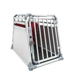 4Pets Pro 2 - Autobench Hond - chroom - 66x54.5x83.5 cm - M