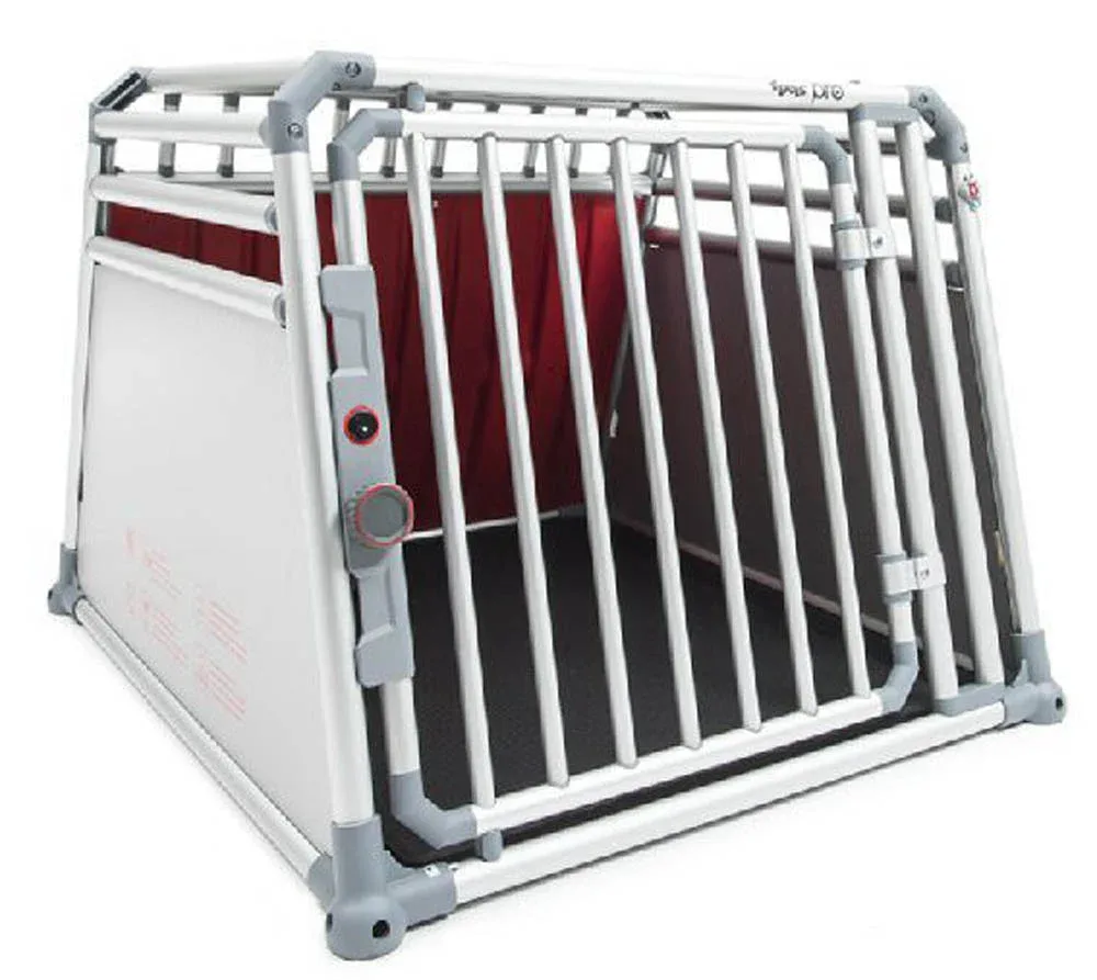 4Pets Pro 4 - Autobench hond - chroom - 66x81.5x83.5 cm - M