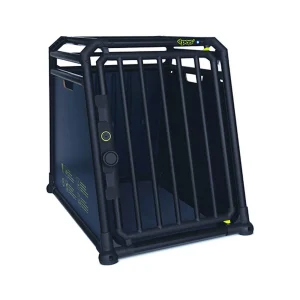 4Pets Pro Noir 22 - Autobench - voor 2 Honden - Zwart - 10293.5x7896.5x66 cm - L