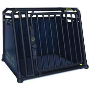 4Pets Pro Noir 4 - Autobench Hond - Zwart - 66x81.5x73.5 cm - S