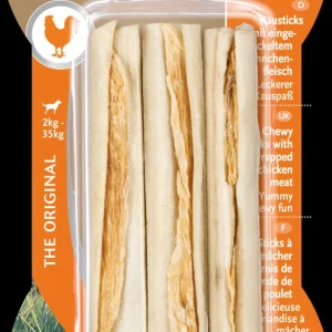 8in1 Delights Kauwsticks - Hondensnack - 3 Stuks - kip