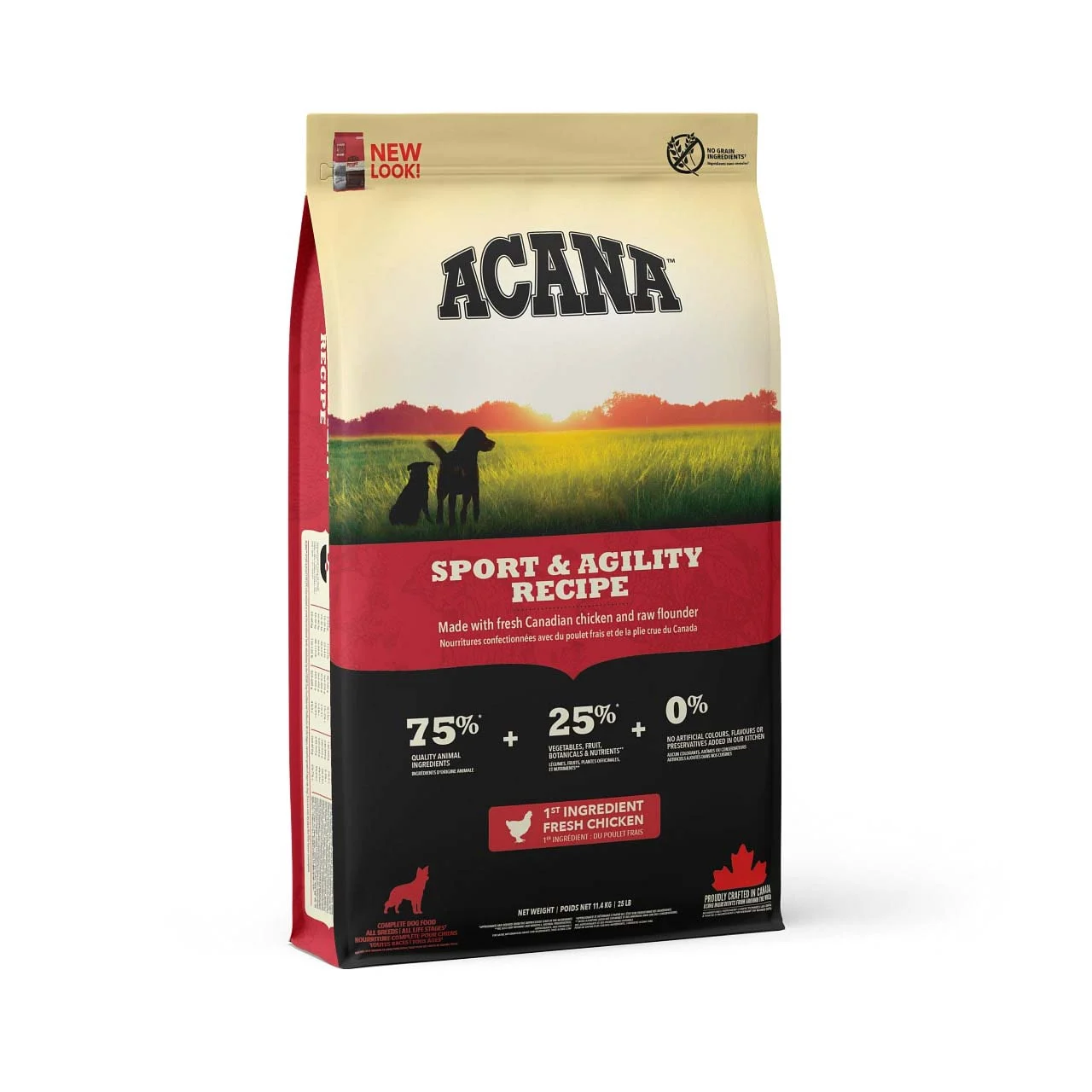 Acana Dog recipe Sport & Agility - Hondenvoer - 11.4 Kilogram - gevogelte