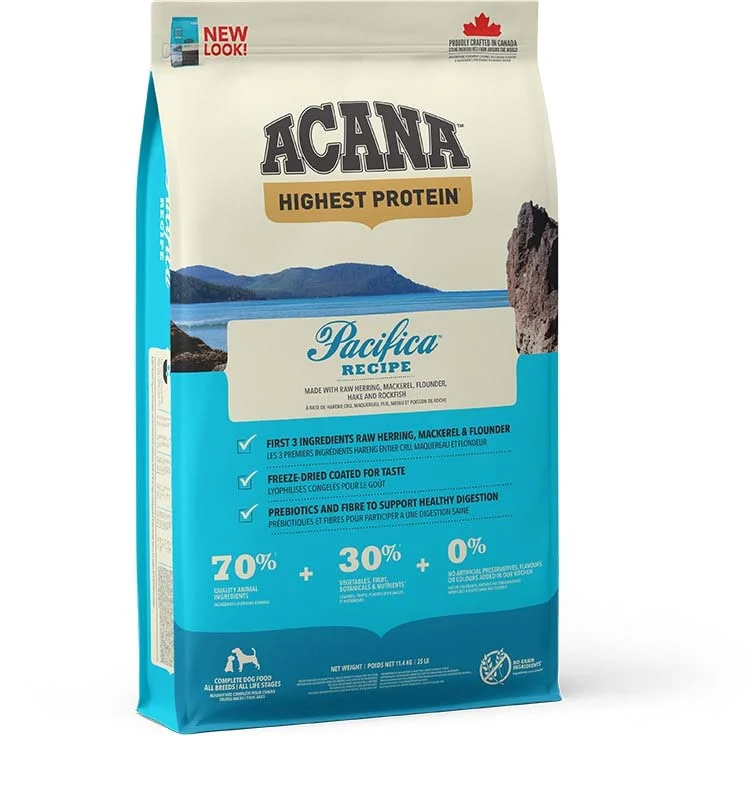 Acana Regionals Pacifica Dog Highest prote茂n - Hondenvoer - 11.4 Kilogram - haring, vis