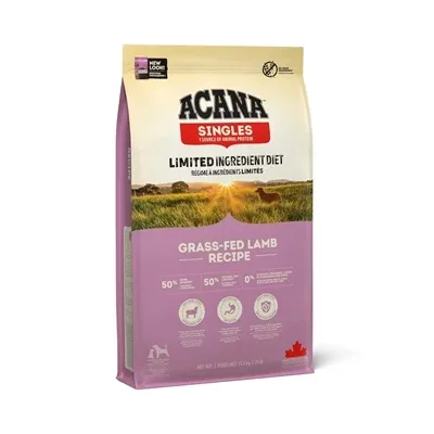 Acana Singles Grass Fed Lamb Dog - 11,4 kg