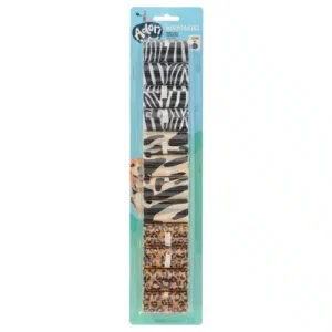 Adori poepzakjes animal print zwart 12st