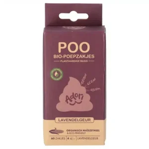 Adori Poo Bio-Poepzakjes 22×32 cm Lavendelgeur