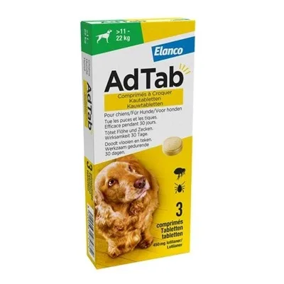 Adtab Kauwtablet Hond 11 3 Tbl - 22 kg