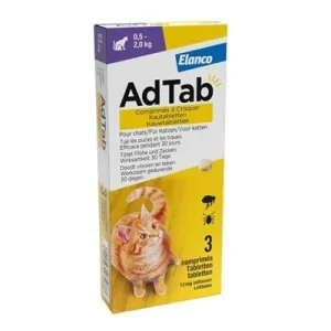 Adtab Kauwtablet Kat 0,5 3 Tbl - 2 kg