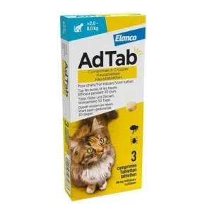 Adtab Kauwtablet Kat 2 3 Tbl - 8 kg