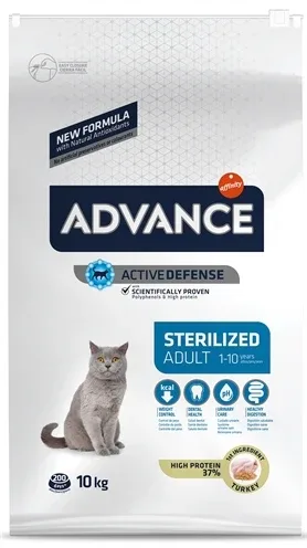Advance Cat Sterilized Turkey - 10 kg - Image 2