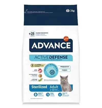 Advance Cat Sterilized Turkey - 3 kg