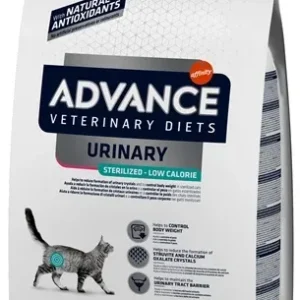 Advance Veterinary Diet Cat Urinary Sterilized Minder Calorieën - 2,5 kg
