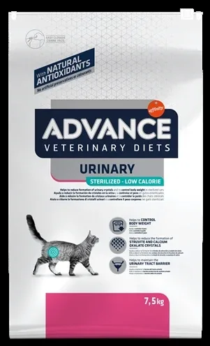 Advance Veterinary Diet Cat Urinary Sterilized Minder Calorieën - 7,5 kg - Image 2