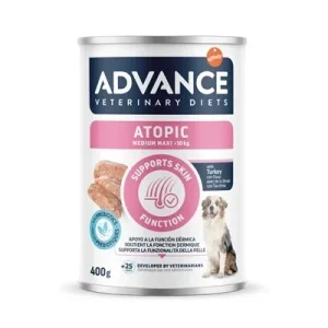 Advance Veterinary Diet Dog Atopic Gevoelige Huid Medium Maxi - 400 gr