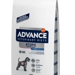 Advance Veterinary Diet Dog Gevoelige Huid Medium Maxi - 12 kg