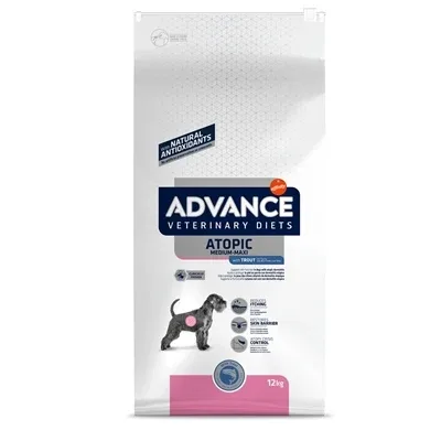 Advance Veterinary Diet Dog Gevoelige Huid Medium Maxi - 12 kg - Image 2
