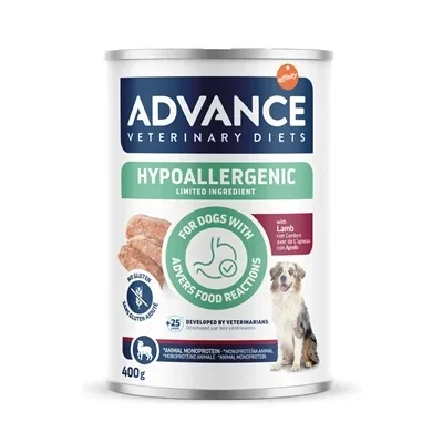 Advance Veterinary Diet Dog Hypoallergenic Lamb - 400 gr