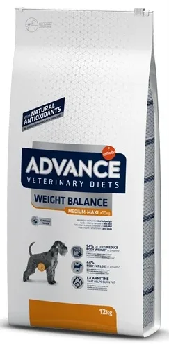 Advance Veterinary Diet Dog Weight Balance Medium Maxi - 12 kg