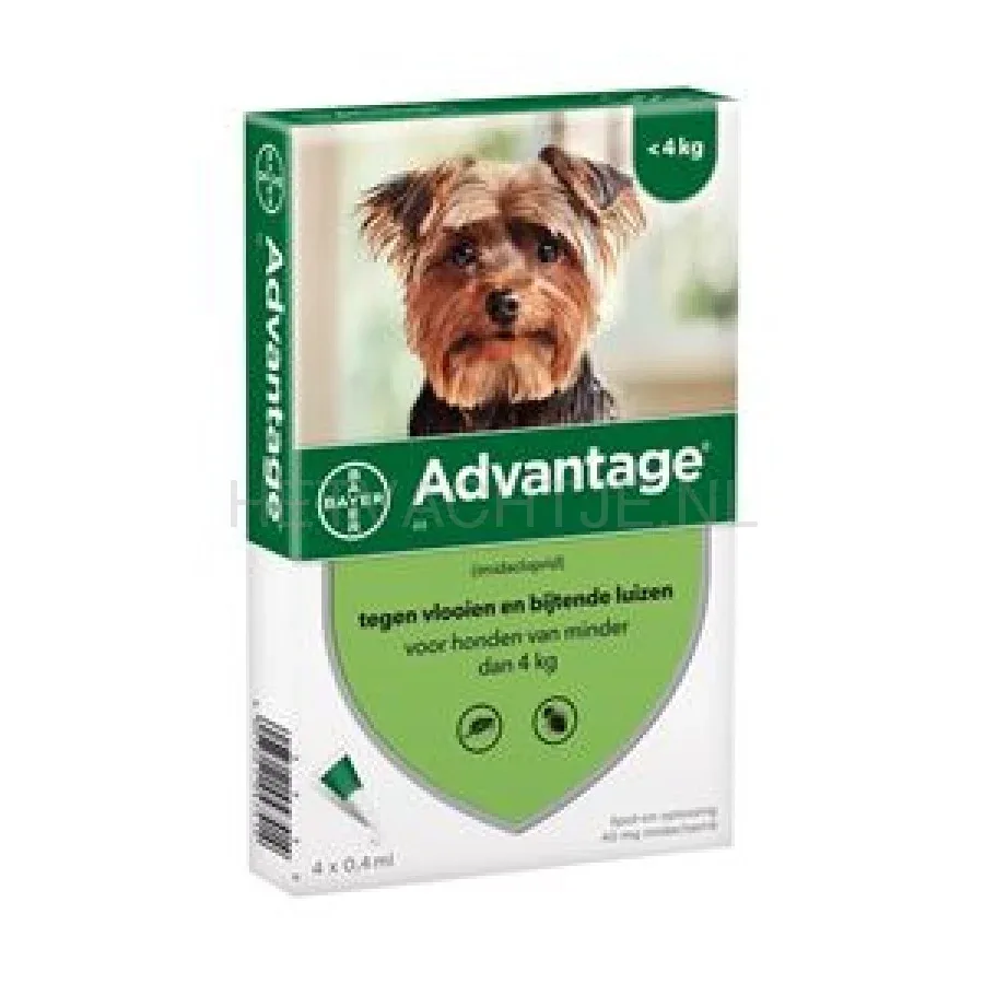ADVANTAGE - Spot-On 4 Pipet Anti-Vlo Middel voor honden. - Image 2