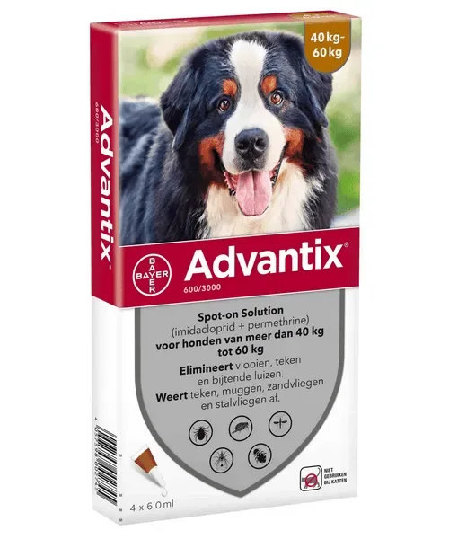 Advantix spot-on hond 4st (Bestrijding en Preventie)