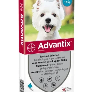 Advantix spot-on hond 4st (Bestrijding en Preventie)