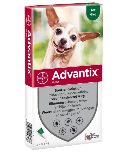 Advantix spot-on hond 4st (Bestrijding en Preventie)