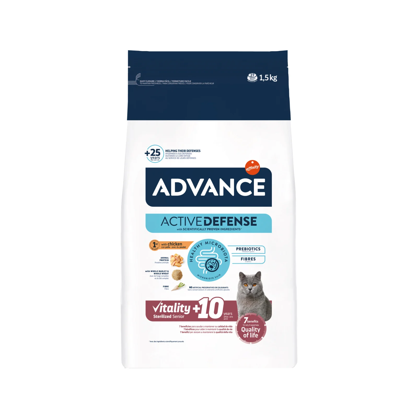 Affinity Advance Vitality Sterilized Senior +10 - Kat