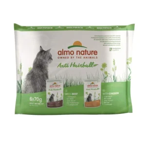 Almo Nature Anti Hairball - Maaltijdzakje - Kattenvoer