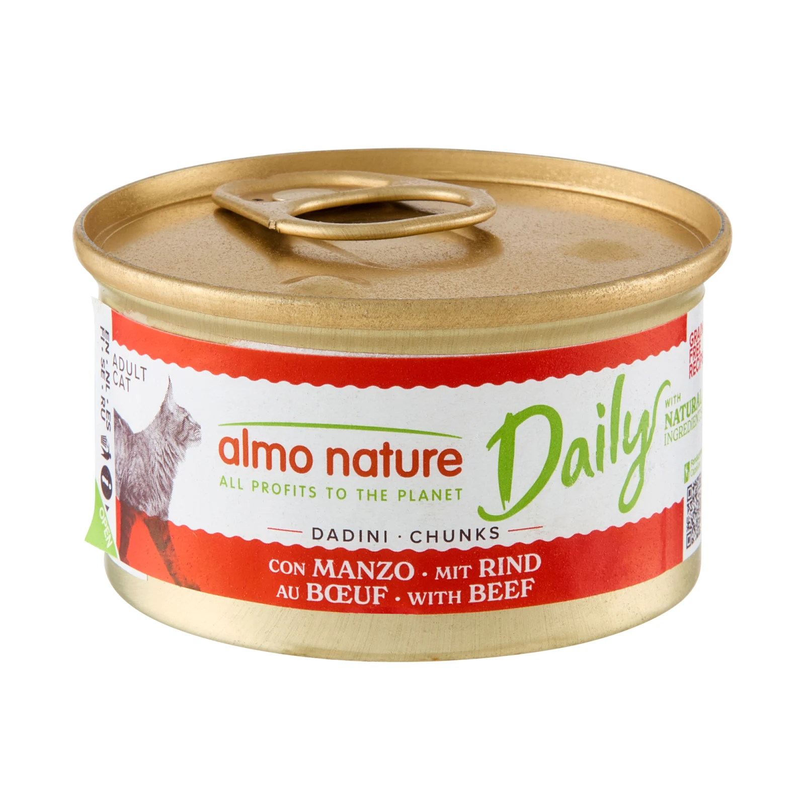 Almo Nature Cat Daily Menu Kattenvoer - Blik - Rund