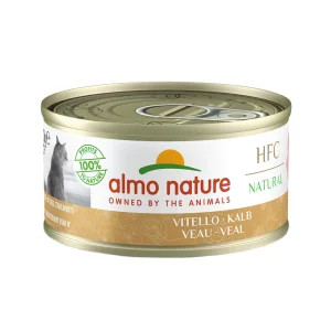 Almo Nature Cat - HFC 70 Natural - Kattenvoer - Blik - Kalfsvlees