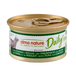 Almo Nature Daily Menu Mousse Kattenvoer - Blik - Tonijn en Kip