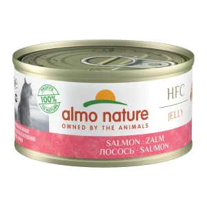 Almo Nature HFC 70 Jelly Kattenvoer - Blik - Zalm