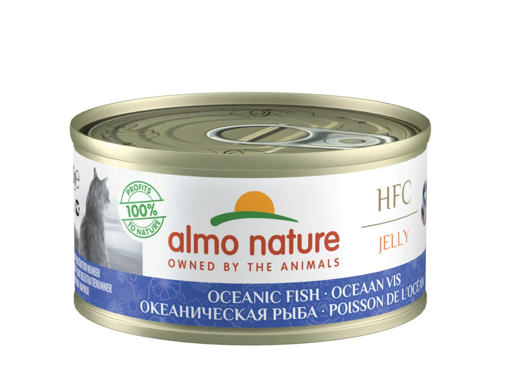 Almo Nature HFC Jelly - Kattenvoer - 70 Gram - kip, zalm