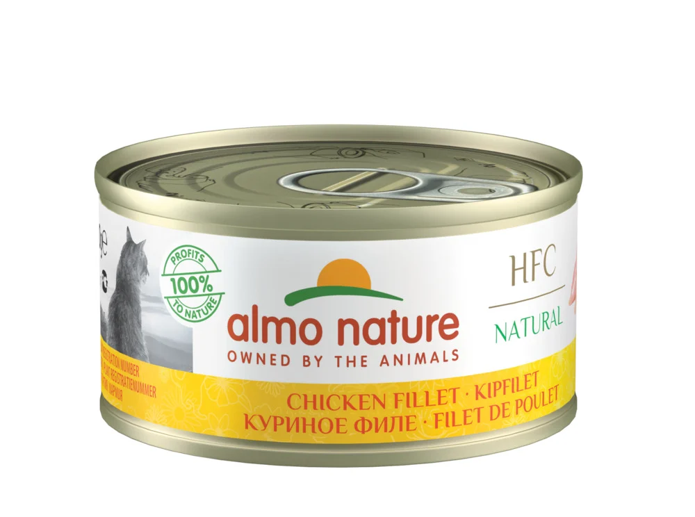 Almo Nature HFC - Kattenvoer - 70 Gram - kaas, kip