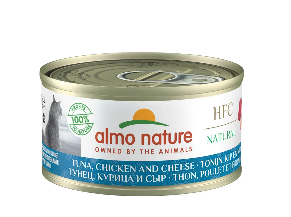 Almo Nature Natural - Kattenvoer - 70 Gram - kip, tonijn