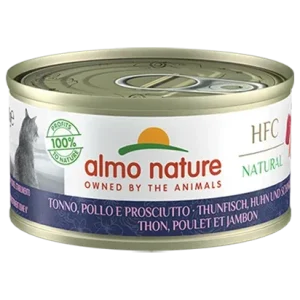 ALMO NATURE - Natural Tonijn met Kip en Ham