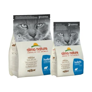 Almo Nature Sterilised Kattenvoer - Zalm en Rijst