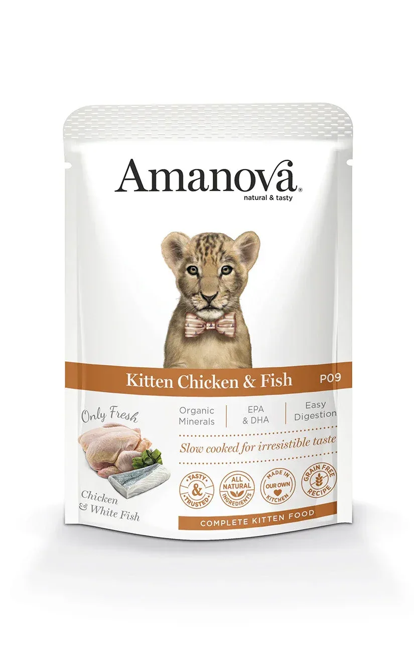 Amanova - Natvoer - Kip en Vis