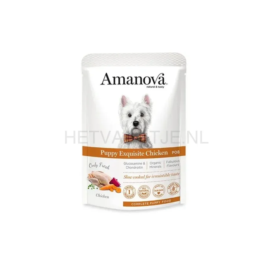AMANOVA - Natvoer - Puppy Exquisite Chicken