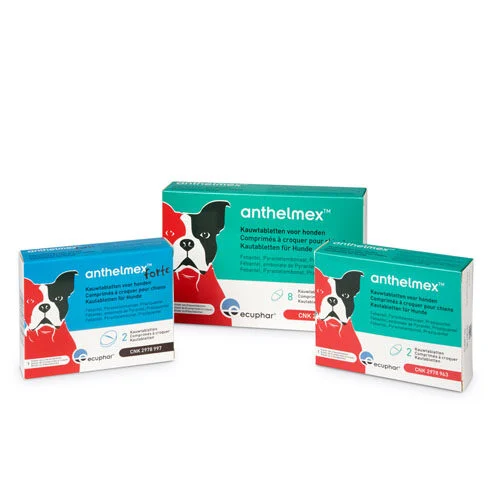Anthelmex (forte) | smakelijke ontwormingskauwtabletten