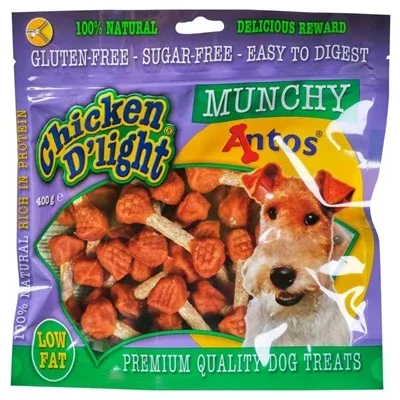 Antos Chicken D Light Munchy - 400 gram