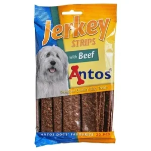 Antos Jerkey Strips Rund - 200 gram