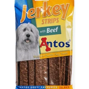 Antos Jerkey Strips Rund (bevat granen)