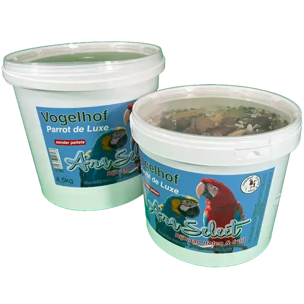 Ara Papegaaien Voeding zonder Pellets