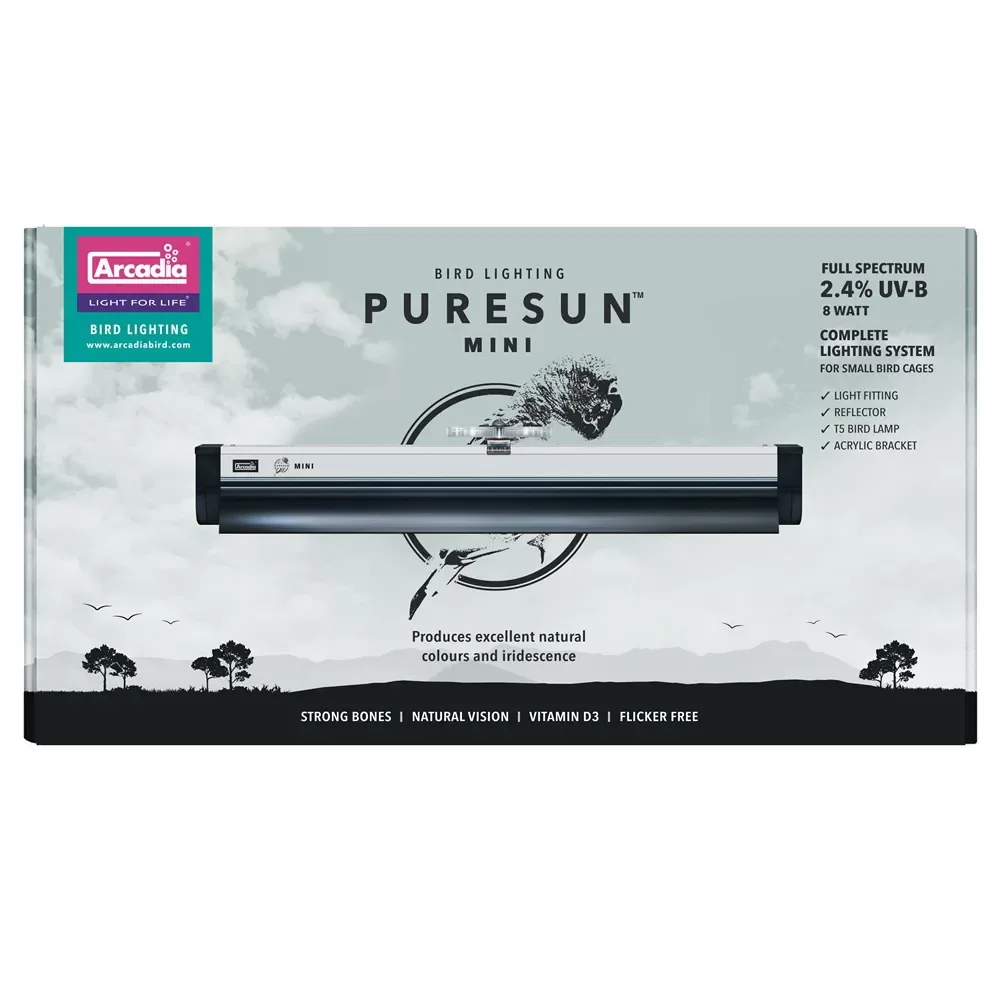 Arcadia PureSun Vogel Lamp Set Mini