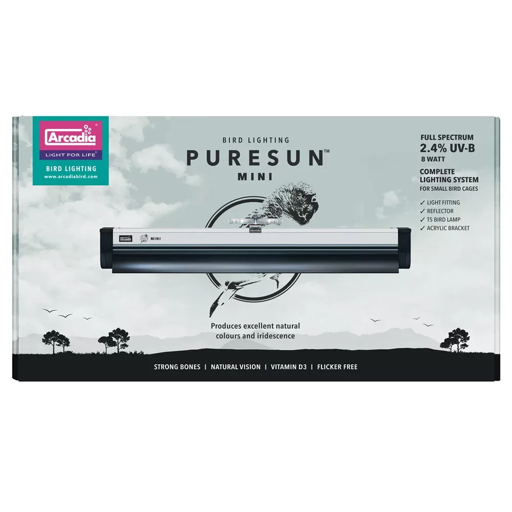 Arcadia PureSun Vogel Lamp Set Mini
