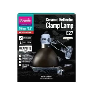 Arcadia Reflector met Klem E27 Grafiet