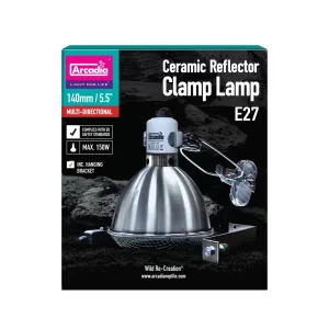 Arcadia Reflector met Klem E27 RVS