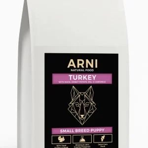 ARNI Natural Food - Puppy Turkey with Duck, Sweet Potato ,Dill and Chamomile